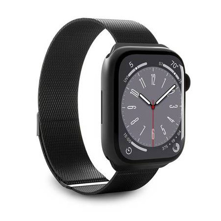 Cinturino magnetico puro milanese per apple watchb in acciaio inox