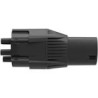 Adattatore cavo nrgkick attacco per spina tipo 2 nero [20001006]