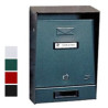 cassetta postale per esterni nera