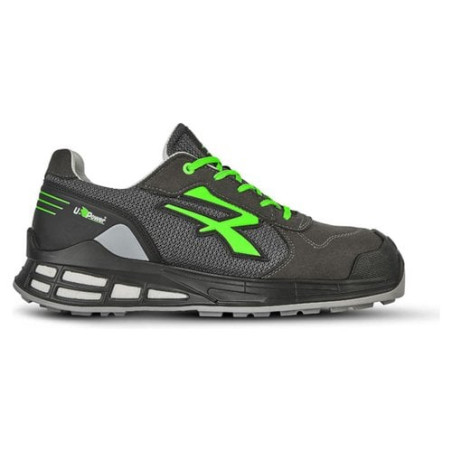 Scarpe antinfortunistiche u power esd s1p src tg.39 grigio/verde