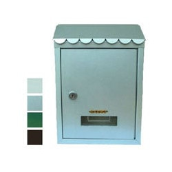 Cassetta da lettera acciaio nera