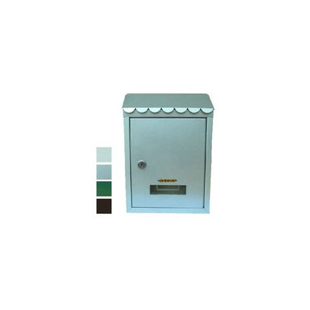 Cassetta da lettera acciaio nera