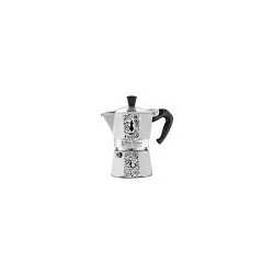 Caffettiera bialetti 90 anniversario moka express con zaino 3tz argento