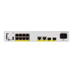 Switch cisco cat9000 8porte poe+240w adv bianco [c9200cx-8p-2x2g-a]