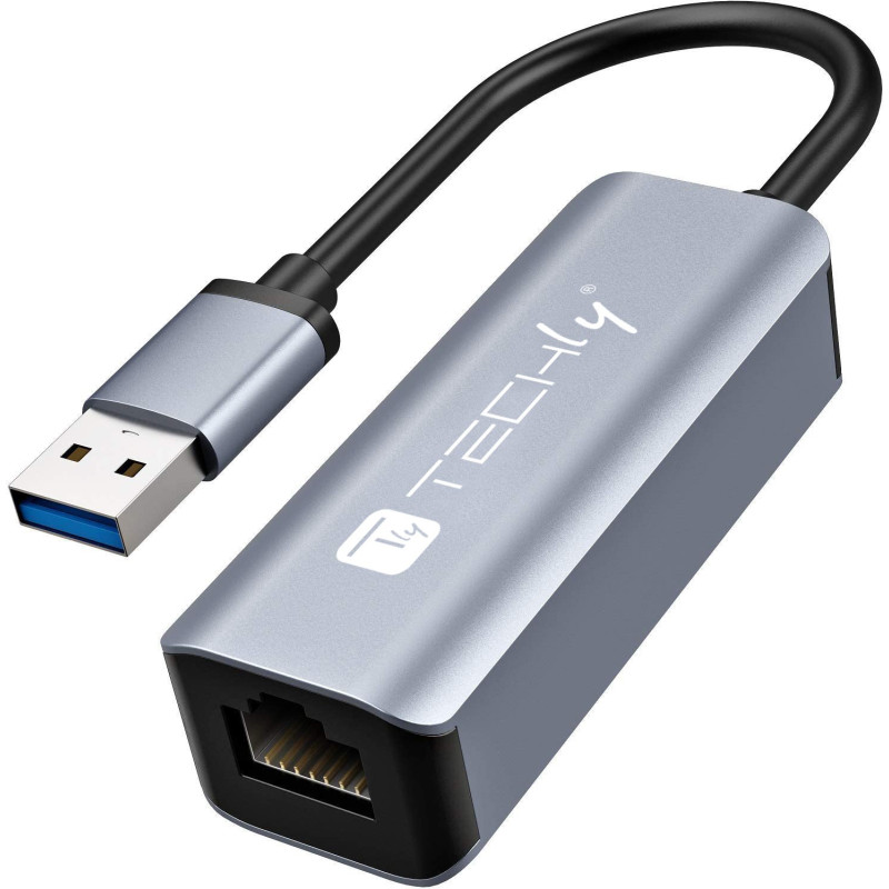 Adattatore di rete techly convertitore usb 3.0 tipo a a rj45 gigabit