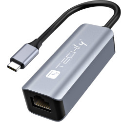 Adattatore di rete techly convertitore usb-c trade 3.0 a rj45