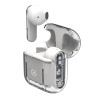 Auricolari celly true wireless bianco con custodia trasparente [sheerwh]