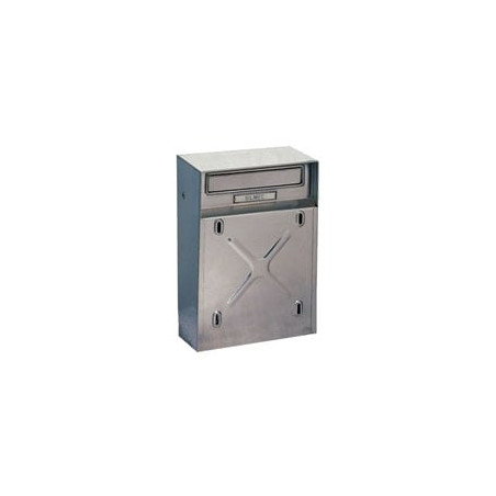 Cassetta da lettere con tetto inox