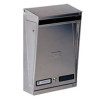Cassetta da lettere con tetto inox
