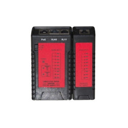 Tester di rete per cavi link rj45 e poe