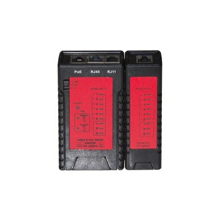 Tester di rete per cavi link rj45 e poe