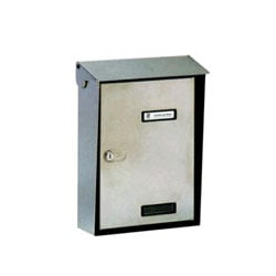 Cassetta da lettere con tetto inox