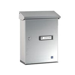 Cassetta da lettere con tetto inox