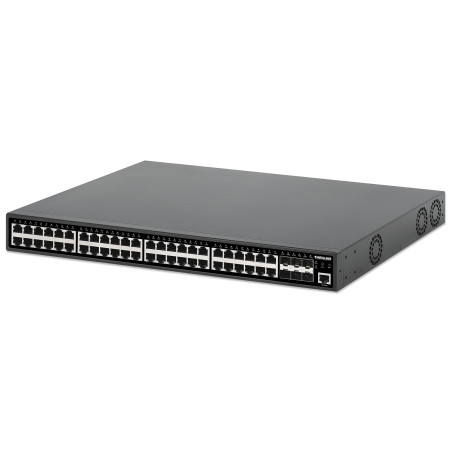 Switch intellinet gigabit ethernet poe+ 48 porte l2+ gestito 10gbe