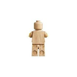 Gioco da costruzione lego minifigure in legno multicolore 20cm 30pz