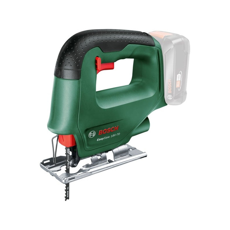 Seghetto alternativo bosch easysaw 18v-70 18v a batteria verde/nero