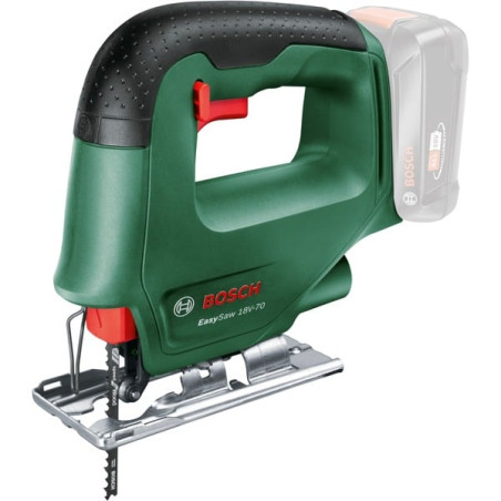Seghetto alternativo bosch easysaw 18v-70 18v a batteria verde/nero
