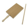 Pettine per garganelli calder con bacchetta in legno 23x9cm beige
