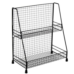 Porta spezie gicos 30x15h nero [832048]