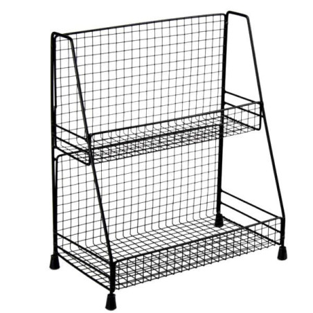 Porta spezie gicos 30x15h nero [832048]