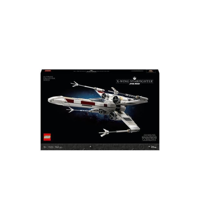 Set da costruzione lego star wars x-wing starfighter 1953pz [75355]
