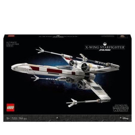 Set da costruzione lego star wars x-wing starfighter 1953pz [75355]