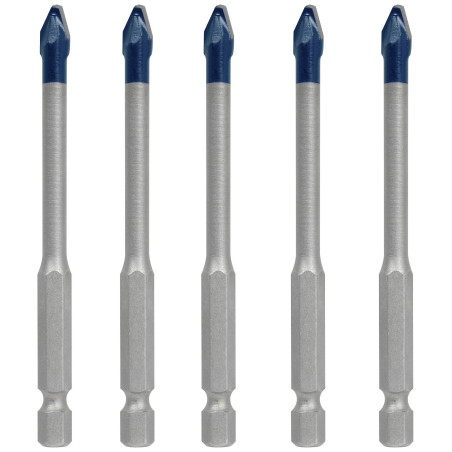 Punta bosch expert hex-9 hardceramic 6x90mm da trapano per tegole