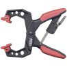 Morsetto a cricchetto bessey 100mm nero/rosso [xcr4]