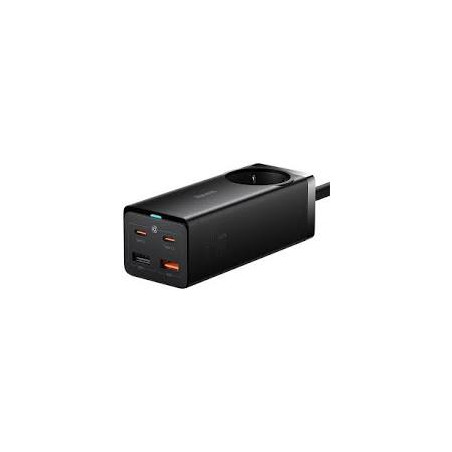 Alimentatore da rete baseus gan3 pro 2xusb + 2xusb-c + ac 65w