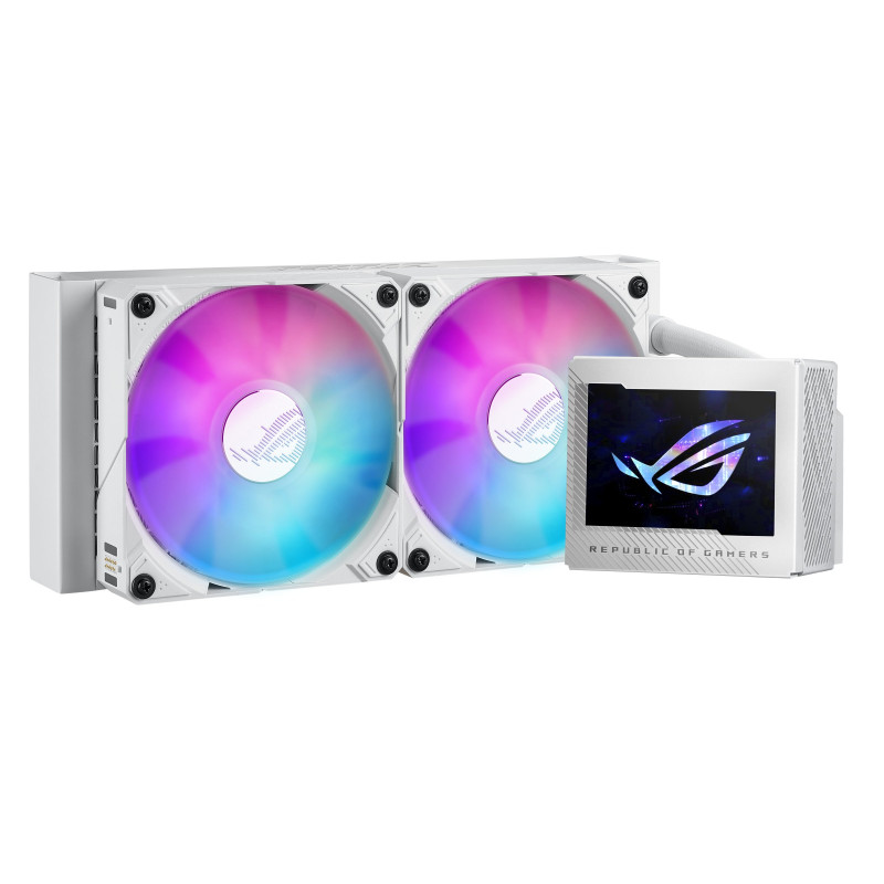 Dissipatore cpu a liquido asus rog ryujin iii 240 argb 12cm bianco