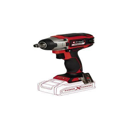 Avvitatore a percussione einhell impaxxo 18/230 a batteria senza