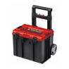 Cassetta portautensili einhell e-case l con trolley nero/rosso