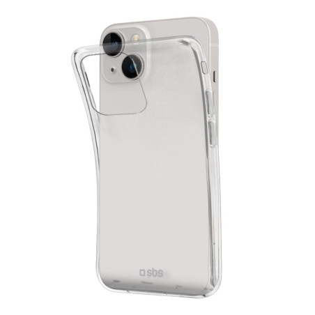 Custodia sbs skinny per iphone 15 plus trasparente