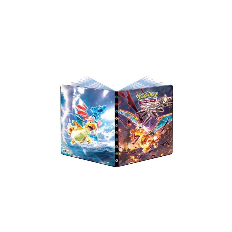 Album carte da gioco gamevision up16070-e pokemon scarlatto e