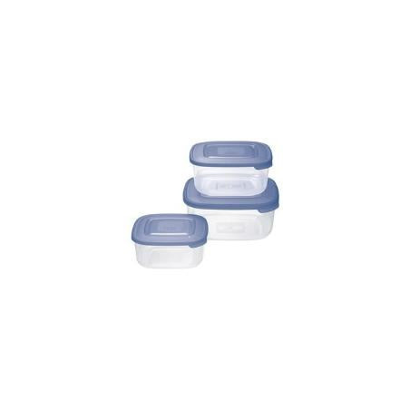 Set contenitori alimenti tontarelli family food 3pz azzurro [904063771g]