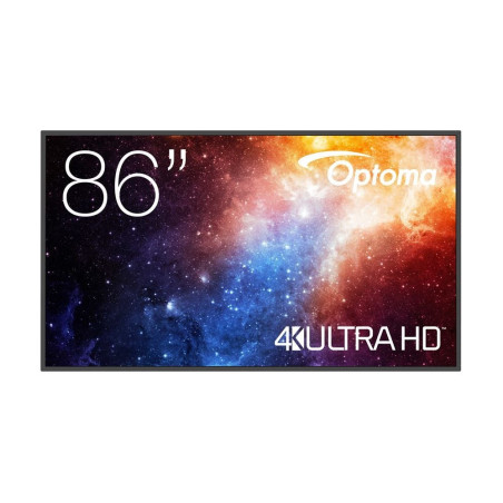 Monitor led 86'' optima n3861k 4k ultra hd 3840x2160p classe