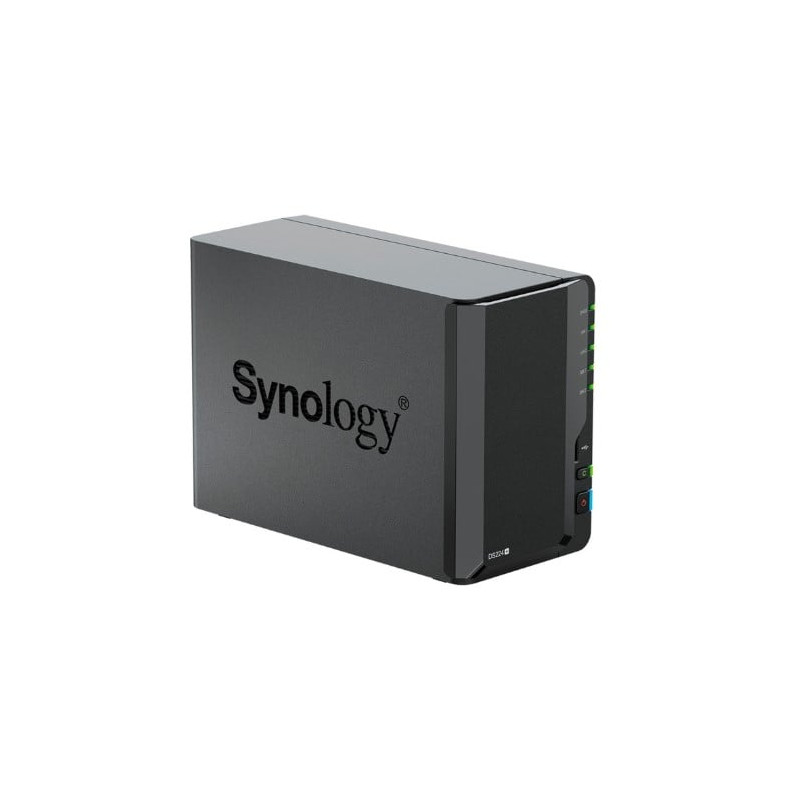 Nas server synology diskstation ds224+ nero [ds224+]