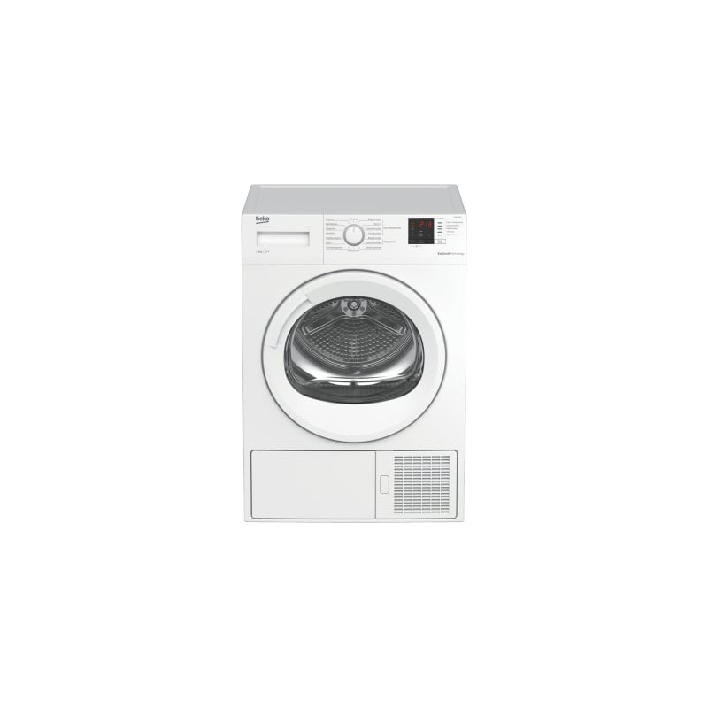 Asciugatrice beko ds8433gx0 8kg/classe a++/bianco [ds8433gx0]