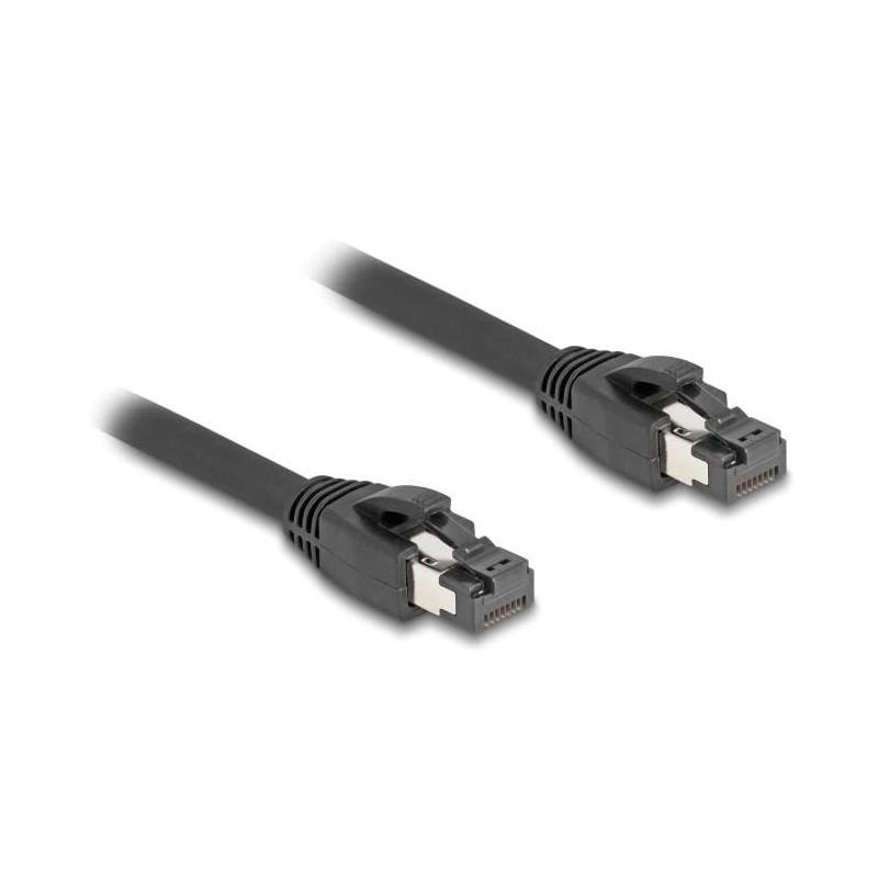 Cavo di rete delock rj-45 s/ftp cat 8.1 5m nero [80236]