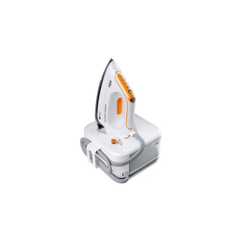 Ferro da stiro a caldaia braun carestyle compact pro 2400w 1.5l arancione/bianco