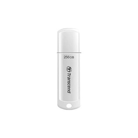 Pen drive 256gb transcend jetflash 730 usb 3.1 bianco [ts256gjf730]