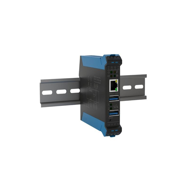 Device server seh inu-100 2xusb 3.0 nero [m07210]