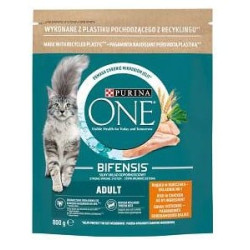 Cibo secco per gatto purina one con pollo 800g