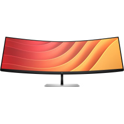 Monitor led 44'' hp 5 e45c g5 qhd 5120x144/3ms/classe g/argento/nero
