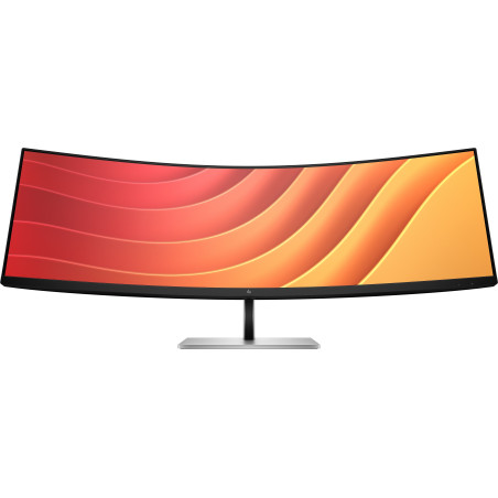 monitor led 44'' hp 5 e45c g5 qhd 5120x144/3ms/classe g/argento/nero