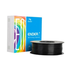 Filamento creality pla+ per stampante 3d 1.75mm 1kg nero [3301010306]