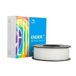 Filamento creality pla+ per stampante 3d 1.75mm 1kg bianco [3301010305]