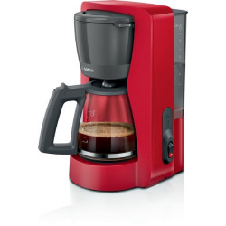 Macchina da caffe' bosch tka 2m114 mymoment a filtro 1.25l rosso