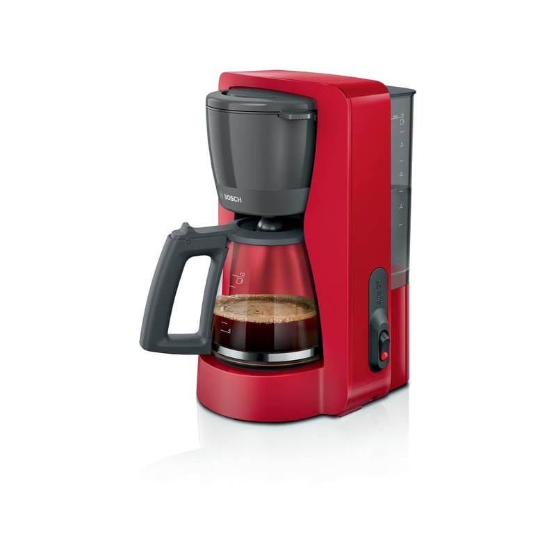 Macchina da caffe' bosch tka 2m114 mymoment a filtro 1.25l rosso