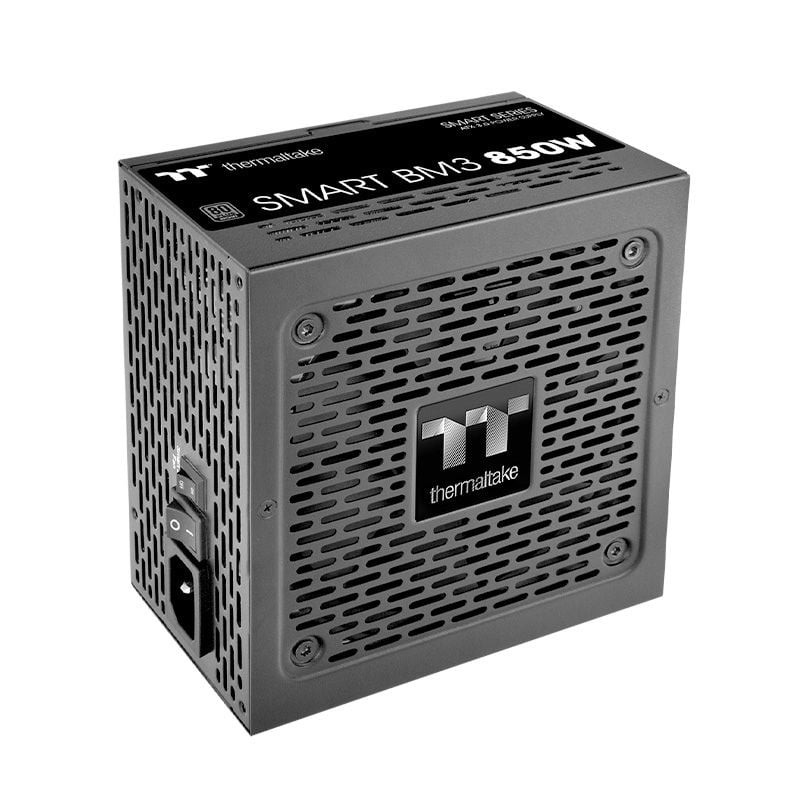 Alimentatore 850w thermaltake smart bm3 atx 3.0 80plus bronzo grigio/nero